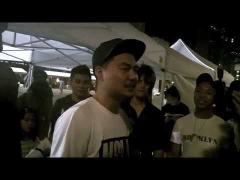Dumbfoundead Afterhours Freestyle - H-town Korean Festival  10-22-11