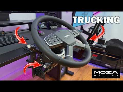 Ultimate Truck SIM 🤯 - Moza Multi-Function Stalks + TSW Truck Wheel Review