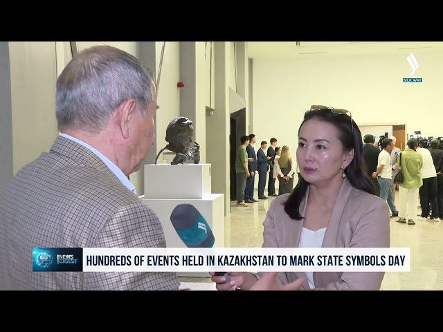 Hundreds of events held in Kazakhstan to mark State Symbols Day