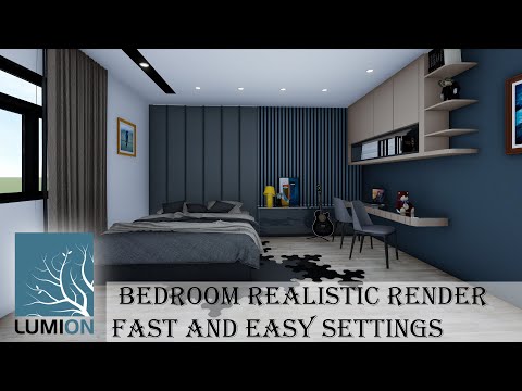 SKETCHUP TO LUMION INTERIOR RENDER  TUTORIAL- 5 ||INTERIOR RENDER SETTINGS REALISTIC || ARCHITECTURE
