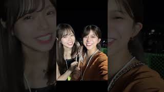 チョコバナナは2人の好物@🎀 #kawagoeniko #川越にこ #早坂ひめ #大曲花火 #チョコバナナ #家入レオ #君がくれた夏 #tiktok