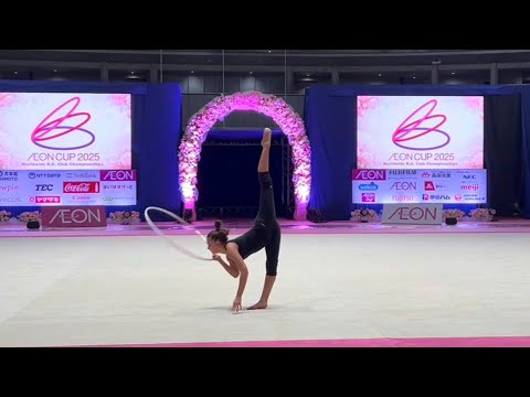 Amalia LICA (ROU) Hoop Podium Training - Aeon Cup 2025