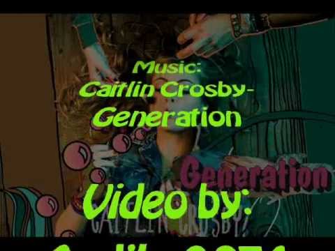 Caitlin Crosby- Generation lyrics on screen