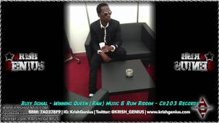 Busy Signal - Wining Queen (Raw) Music & Rum Riddim - April 2014
