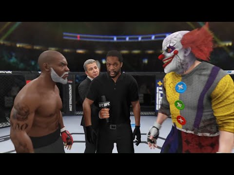 Old Mike Tyson vs. Doink Clown - EA Sports UFC 4 - Boxing Stars 🥊
