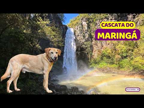 😱MAIOR cascata de Vila Maria: Cascata Maringá
