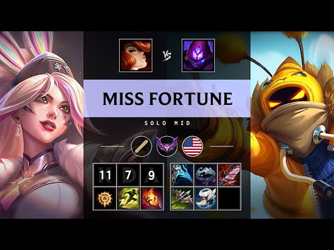 Miss Fortune Mid vs Malzahar - NA Master Patch 25.21