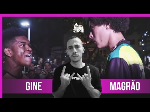 ZENMC ANALISE  GINE X MAGRÃO SP   BATALHA DO COLISEU   EDIÇÃO 96