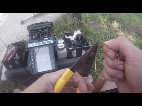 SKYNET fiber optics - connecting the user in Krnjaca timelapse by Marko Pisarov