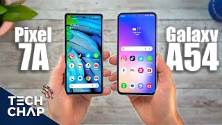 Samsung Galaxy A54 vs Google Pixel 7a - ULTIMATE Test! (Best Phone under $500)