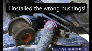 What's that clunking sound?  How to replace sway bar bushings on an SUV