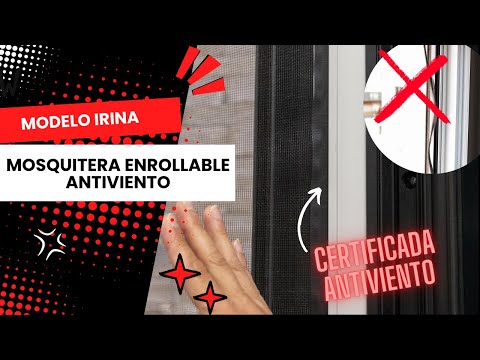 Características de la Mosquitera Enrollable Antiviento Irina