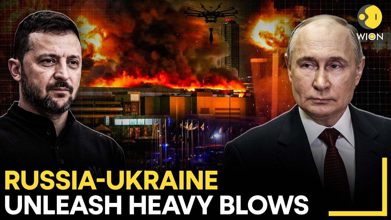 Russia Ukraine War LIVE: Kyiv Bombarded! Russia Steps Up Ballistic Missile Strikes | WION Live
