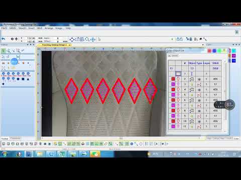 CAD design —CNC 3-in-1 perforation sewing and embroidery machine ...