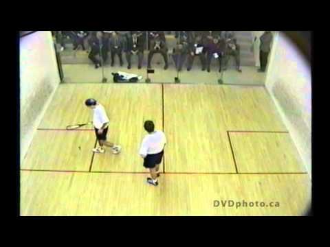 JonathanPower vs GrahamRyding 1997 Game 2 Back Court Play