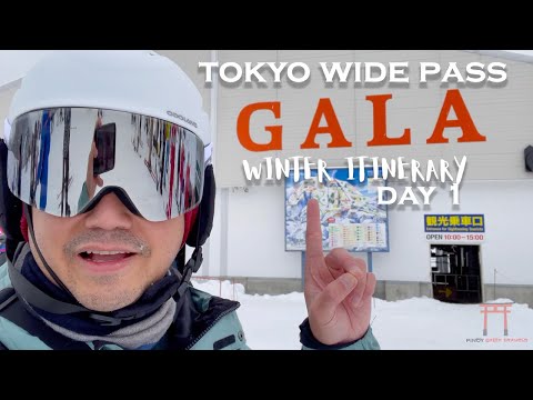 Video: Gala Yuzawa Day 1 - Tokyo Wide Pass Winter Trip
