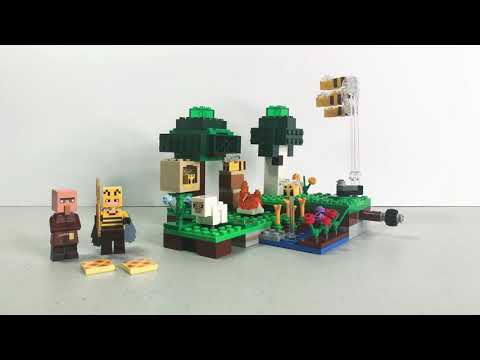 Lego Minecraft 21165 “Bee Farm” Set review !!