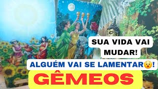 GÊMEOS 🌟SUA VIDA MUDARÁ DA ÁGUA PARA O VINHO 🍷 ALGUÉM VAI SE ARREPENDER D+😳 #tarot #gemeos #gêmeos