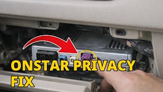 GM OnStar Privacy Conflicts – Disabling VCIM Module Tracking