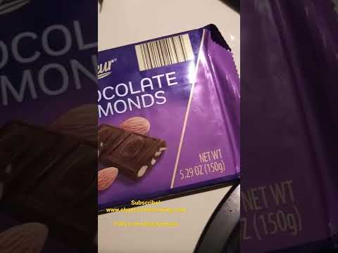 My Favorite Dark Chocolate! #food #sweets #darkchocolate #almonds #candybars #aldi #dessert #shorts