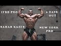IFBB Pro Bodybuilder Sahar Kazes Training Video 6 Days Out From New York Pro