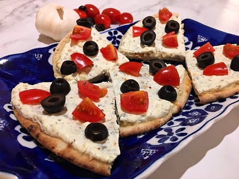 Baked Greek Pita Wedges Recipe β’ A Tasty Appetizer! π - Episode 676