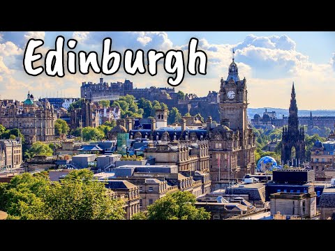Edimburgo, Escócia, atrações turísticas, outubro de 2023, 4K, 🏴💧🏢💳💣🁴🏿