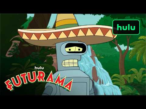 Bender 尋找墨西哥血統根源！|  Futurama | Hulu (Bender Connects With His Mexican Roots | Futurama | Hulu)