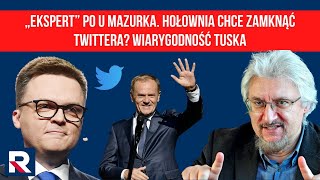 „Ekspert” PO u Mazurka. Hołownia zamyka Twittera? Obiecanki Tuska - M. Hołda | Polityczna Kawa cz. 3