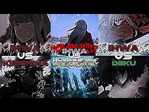 Ihwa vs Class 1-A | VS BATTLES | #ihwa #herokiller #vsedits #class1a #mha #webtoon #deku #ilyjawanni