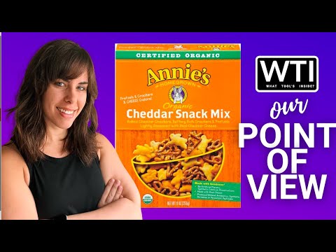 Annie's Organic Cheddar Snack Mix - WTI product video review