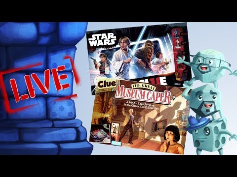 Star Wars Clue & Clue: The Great Museum Caper LIVE!