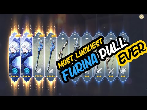 My Most Luckiest FURINA Pulls You will ever see | Genshin Impact #genshinimpact #furina #gacha