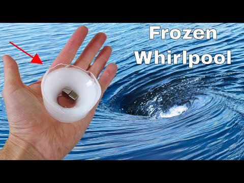 YouTuber Turns Moving Water Into Ice Using Different Methods