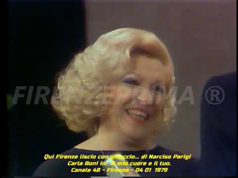 Qui Firenze liscio con ghiaccio... Carla Boni in: Il mio cuore e il tuo. Canale 48 - 04 01 1979
