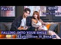 Falling into your smile/Part 1/ Explanation in Bengali/Love Triangle💕