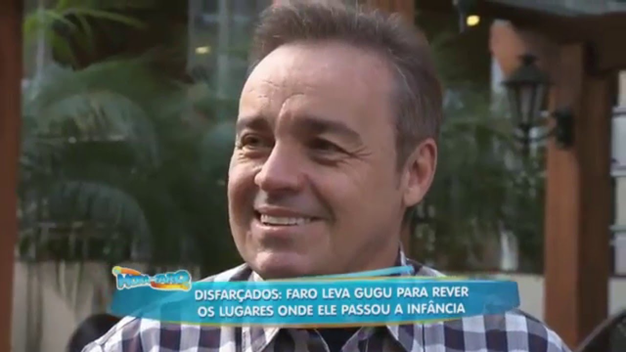 Faro leva Gugu para relembrar a infância