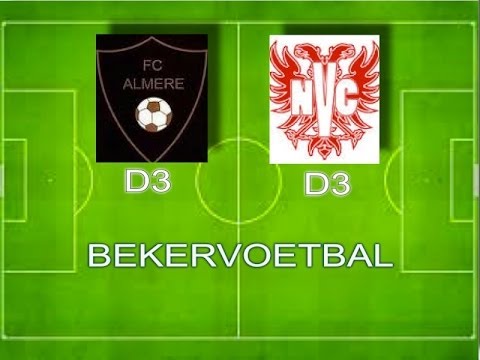 FC Almere D3 - NVC D3, 3e ronde KNVB Beker
