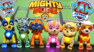 Paw Patrol Mighty Pups New Movie Light Up Superheroes in Adventure Bay!
