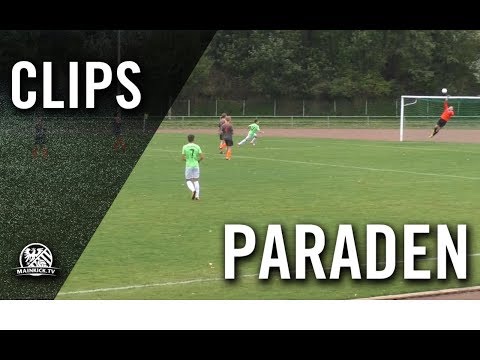 Perfekt rausgeholt - Parade von Daniel Schoening - TuS Nieder-Eschbach U17