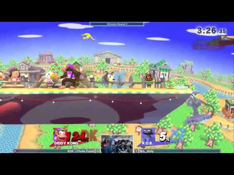 Summit - EGE | Chrim Foish (Diddy) vs BrL_Holy (ROB) - Smash 4 Winners Bracket