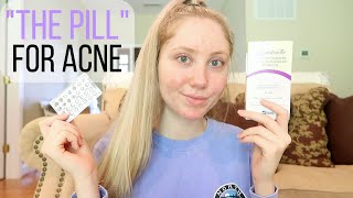 Taking Birth Control "the pill" for Acne! | First month!