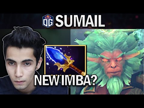 OG.SUMAIL MONKEY KING AGHANIMS - NEW IMBA - DOTA 2 7.25 GAMEPLAY