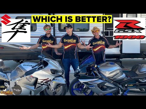 GSXR 1000 or HAYABUSA? TOP Riders CHOOSE Which SUZUKI Sportbike is best all around Motorcycle!