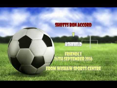 Shotts Bon Accord v Ashfield - 26th September 2016