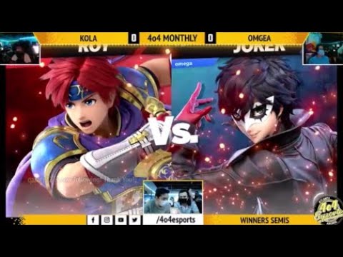 SSBU - 4o4 Smash Monthly 2 - Kola (Roy) vs 4o4| Omega (Joker) - Winners Semi-Final