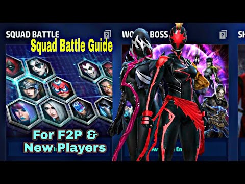 Squad Battle Guide For F2P & New Players - Marvel Future Fight