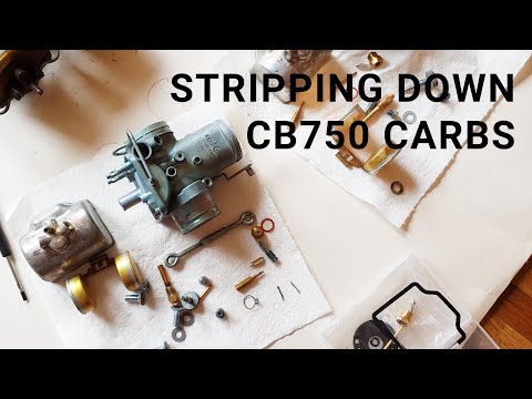 Stripping Down Honda CB750 Carbs for Cleaning & Rebuild - 1970 K0 | Part 4