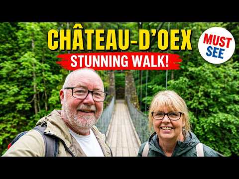 We Left the Tour... and Found the BEST Part of Château-d'Oex!