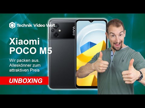 Xiaomi POCO M5 - Unboxing (deutsch) • 📱 📦 🆕